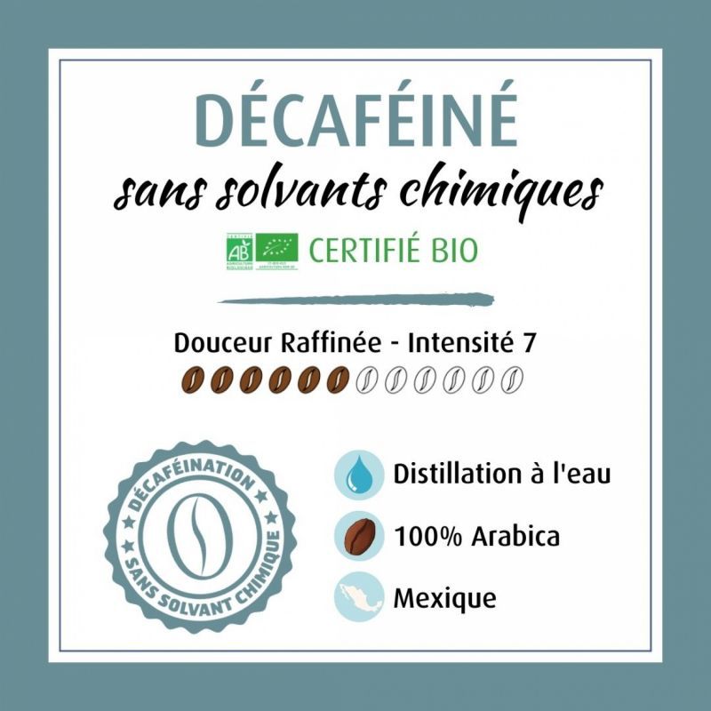 NEW - Decaf without chemical solvents x10