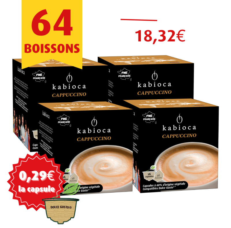 NEW - [4 boxes per set] Cappuccino - 4x16