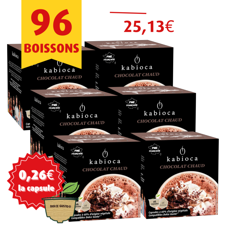 NEW - [6 boxes per set] Hot Chocolate - 6x16